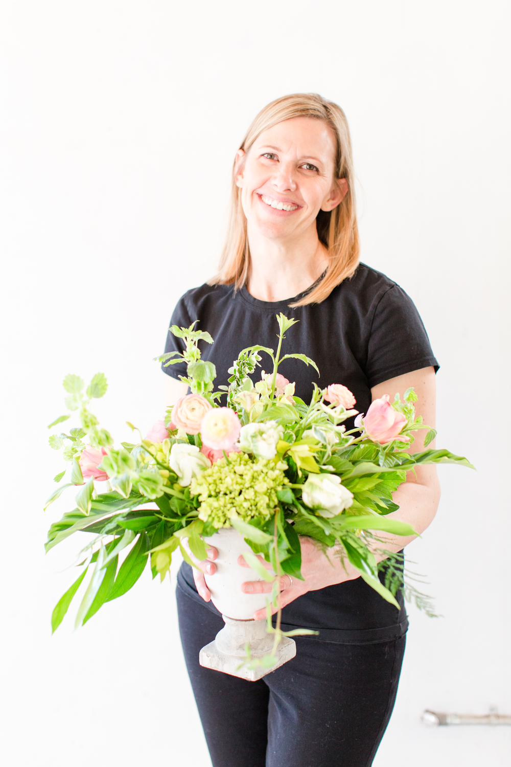 Kari and her lovely creation!&nbsp;