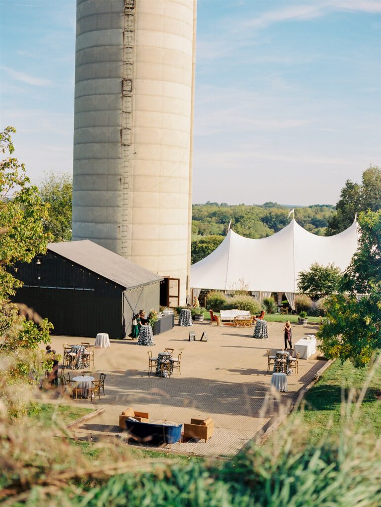 Colorful Fall Virginia Wedding at Tranquility Farm | Rustic Tent Celebration
