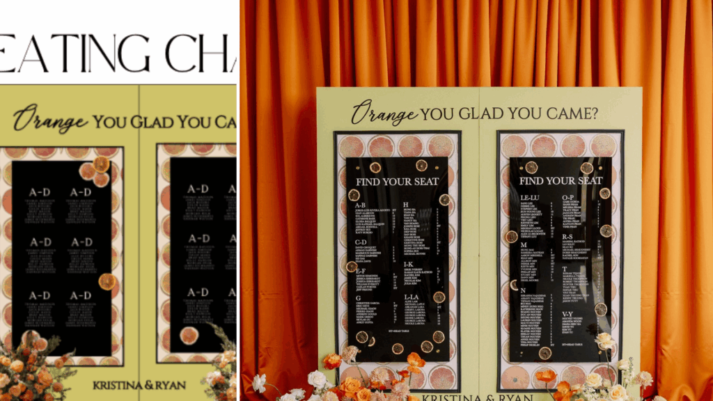 Escort Cards vs. Place Cards vs. Seating Chart | Luxury Wedding Planner Tips
